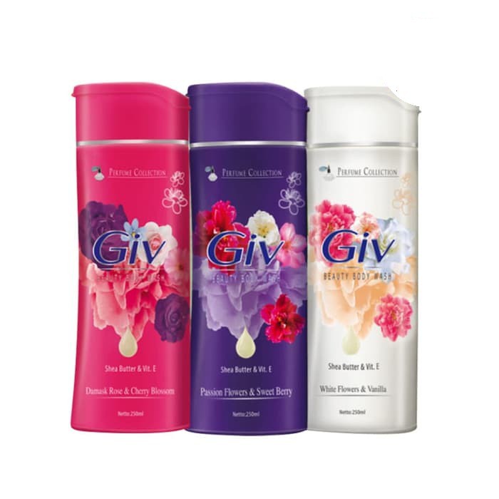 GIV Body Wash 250ml  | 450ml | Botol BPOM ORIGINAL / Giv Sabun Mandi Cair by AILIN