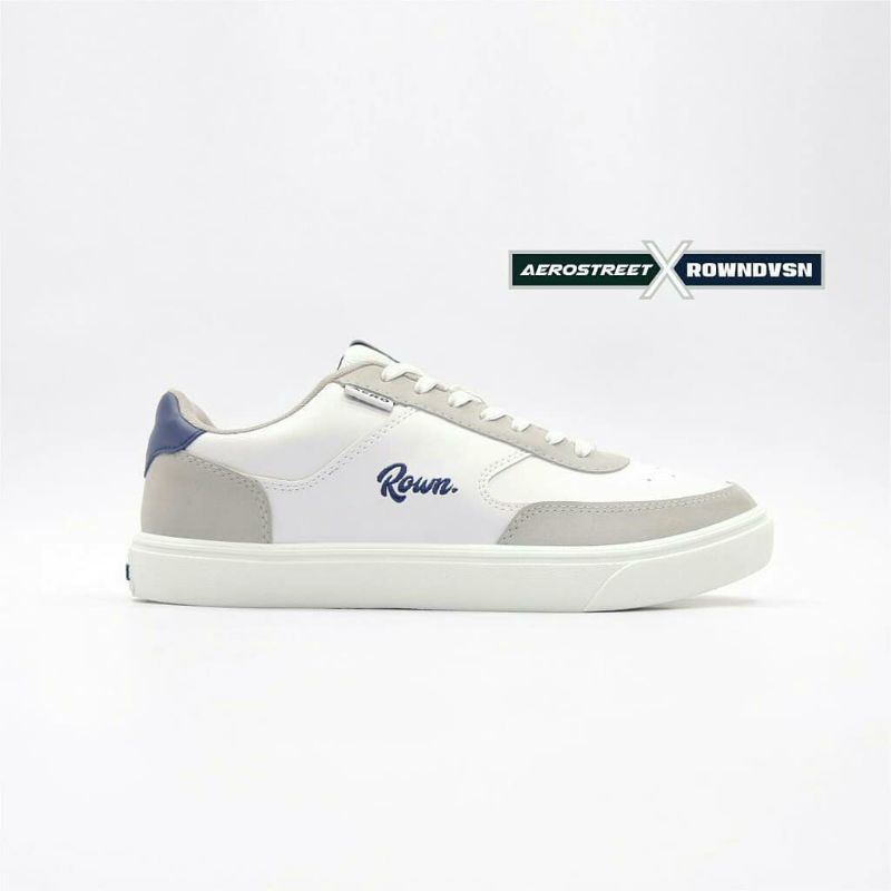 sepatu casual / sepatu Aerostreet x rowndivision (biru) bnib