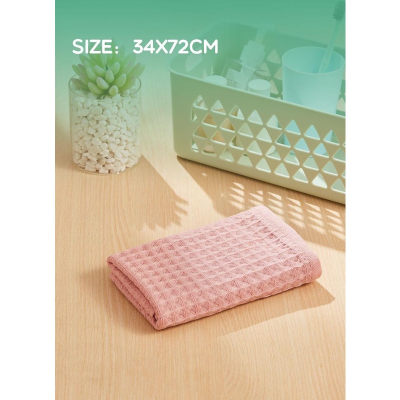 Samono Handuk Katun Mandi Waffle Towel ST60