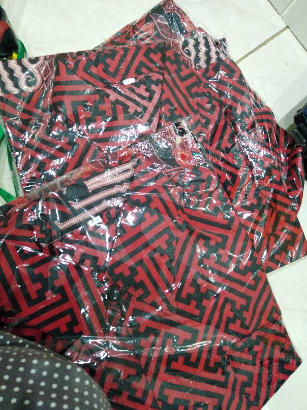 Batik Couple Keluarga Sania Ruffle Ori Ndoro Jowi Dnt Pagar Abang