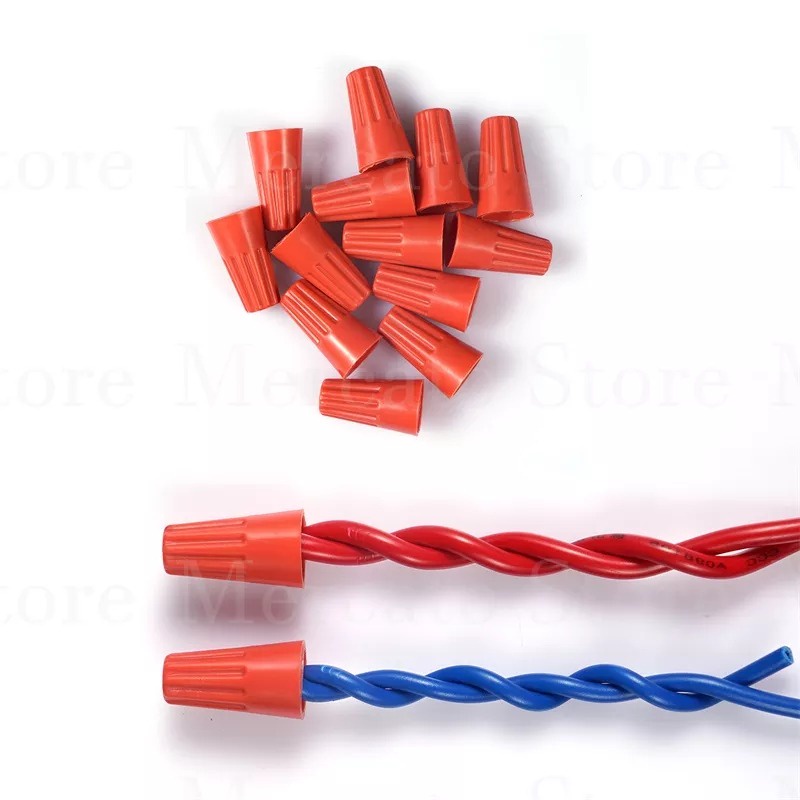 Lasdop Putar Penyambung Kabel Listrik Wire Connector Crimping Cap