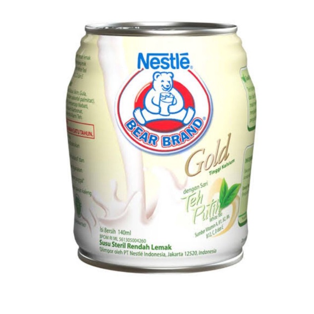 

Bear Brand GOLD susu steril 140ml