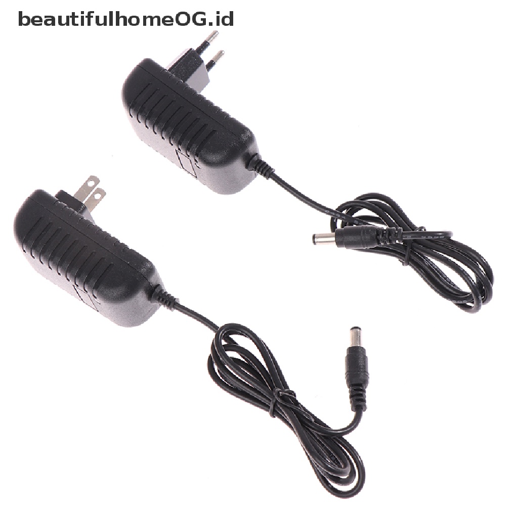 Power Supply Adapter Charger 24W UV LED DC 12V 2A Untuk Alat Nail Art