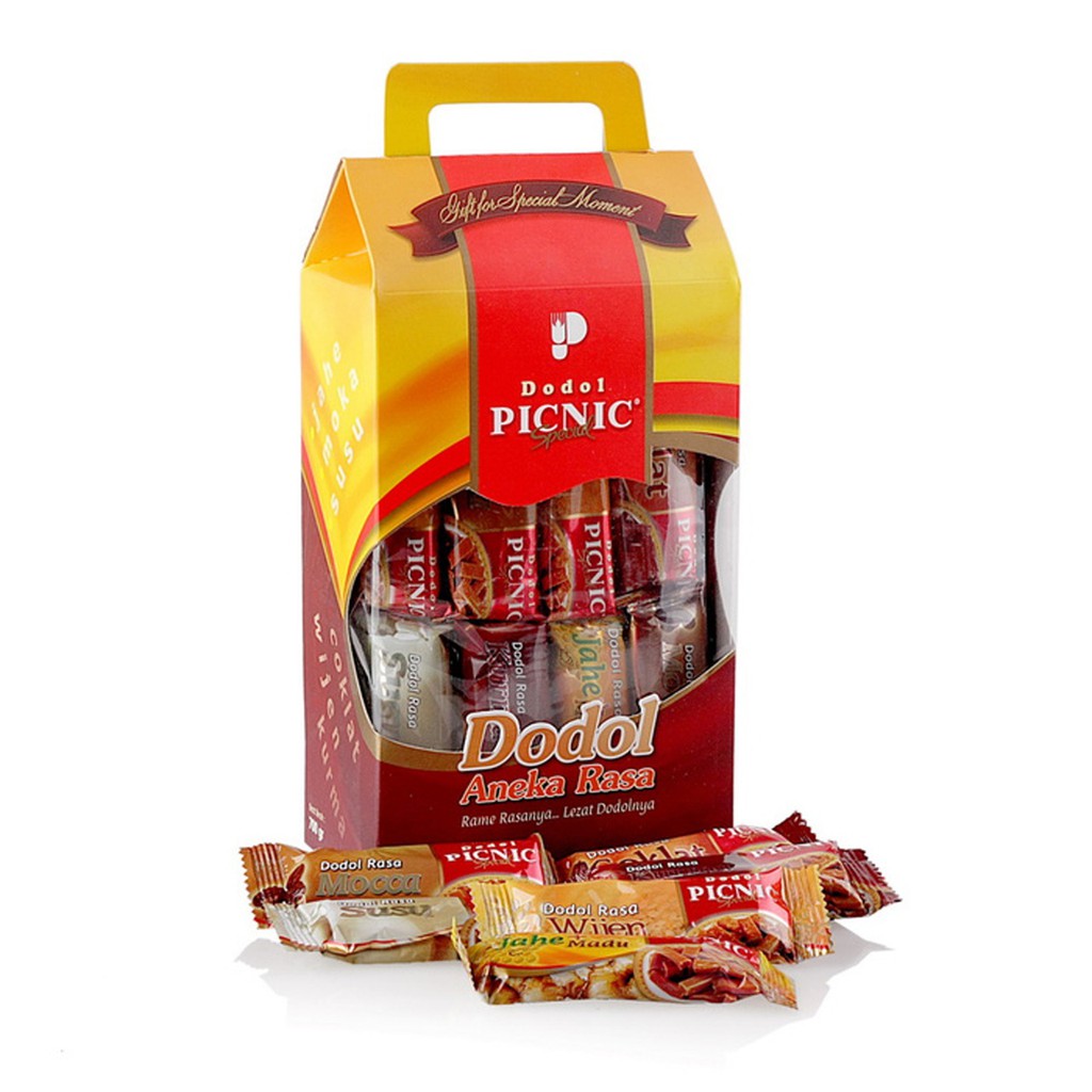 

Dodol Garut PICNIC Special Gift Sachet Aneka Rasa 700 gr