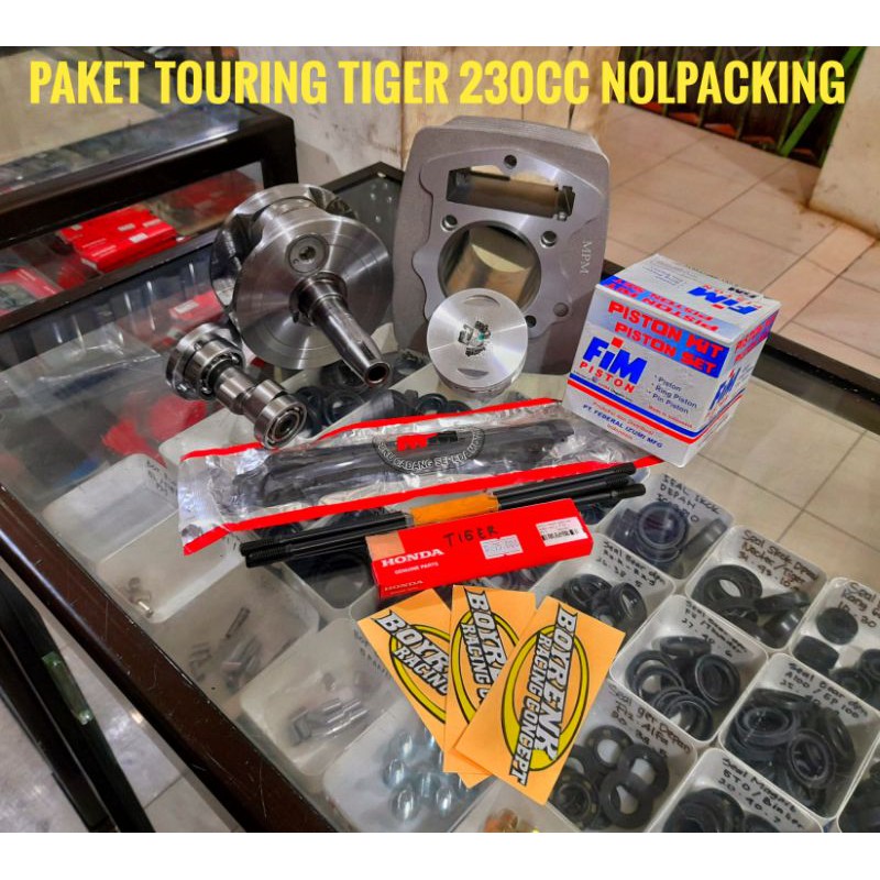 PAKET BORE UP TOURING 230CC NOLPACKING PNP GL MP TIGER-BOYRENK