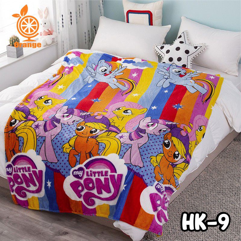 Selimut Bulu Motif Karakter Anak Ukuran 150X200 Motif Kreasirumah88