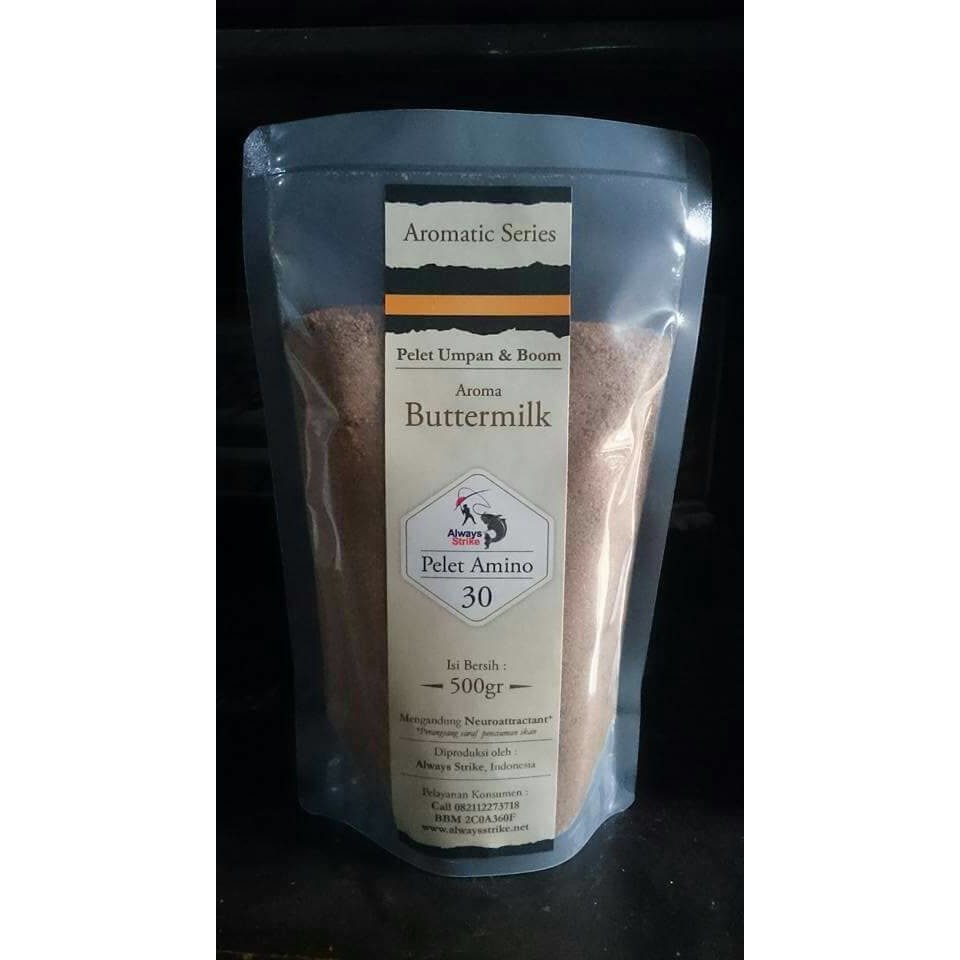 Pelet Amino 30 Aromatic Buttermilk (Keju, Susu, Wisjman)