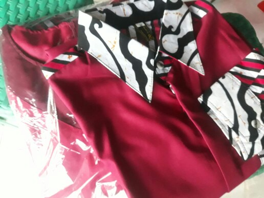 Batik Couple Keluarga Sania Ruffle Ori Ndoro Jowi Dnt Mataram