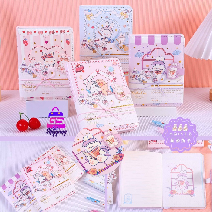 

Magnetic Notebook Diary Stella Lou / Jurnal agenda Buku tulis import - 6063
