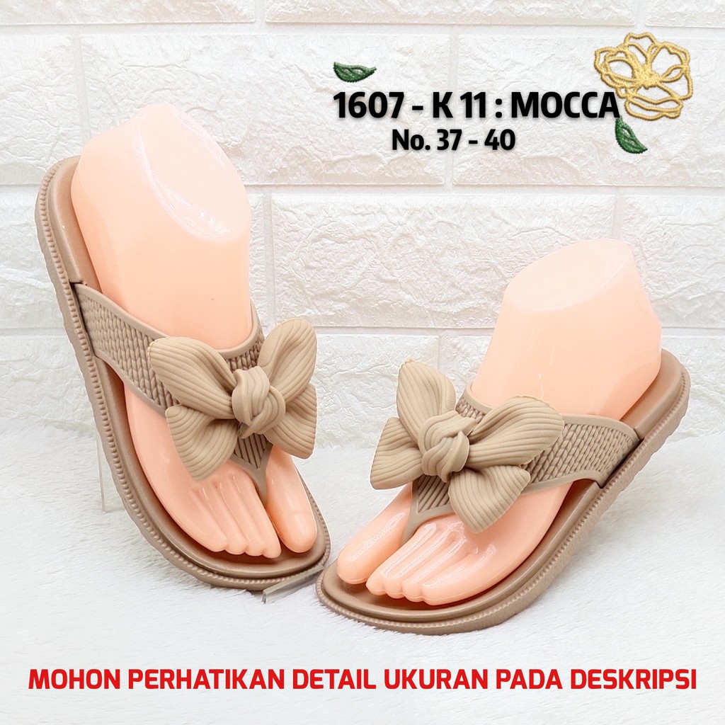 Balance 1607 K11 Sandal Wanita Original Sendal Jepit Pita Jelly Impor Very Nice Lentur Ringan Lembut