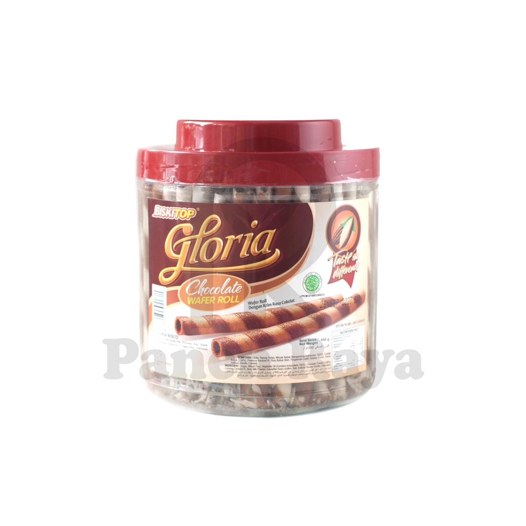 

Wafer Stick Coklat Twist Panjang Chocolate Wafer Roll Gloria Toples