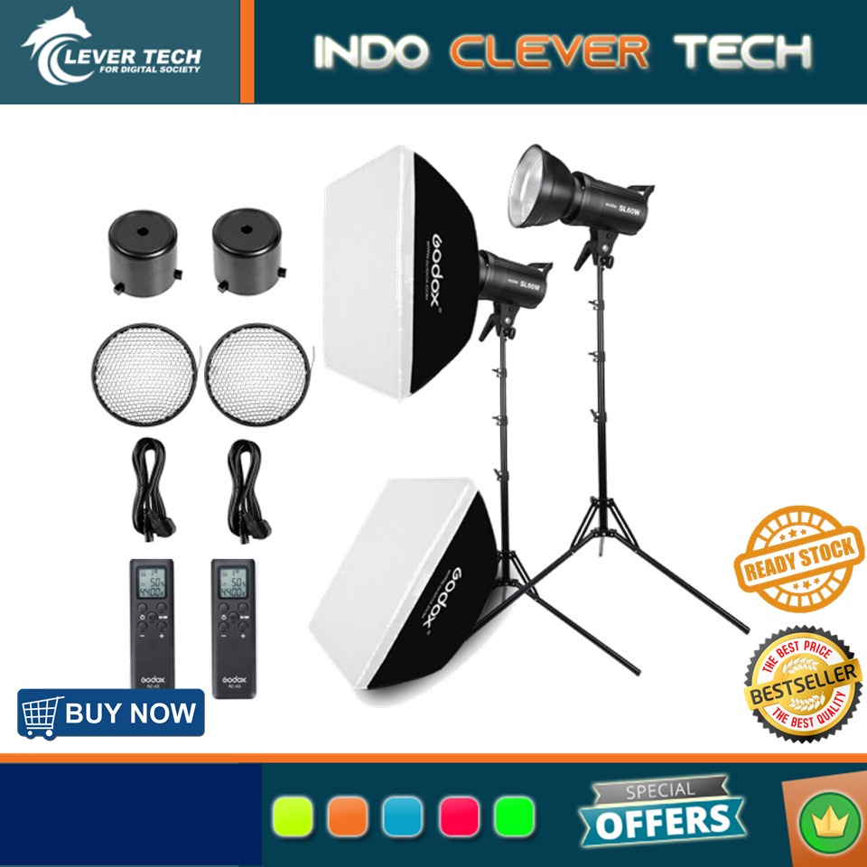 Paket Studio Godox SL-60W