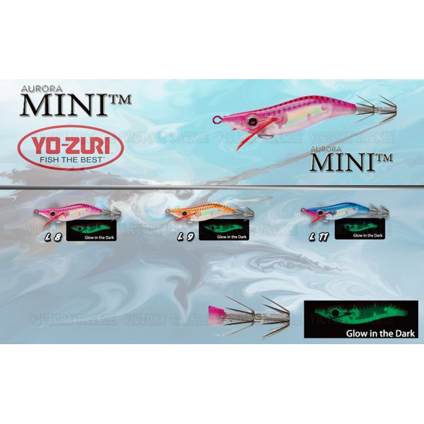 New Langsung Order Squid Jig Yozuri Mini Aurora 3 gram terbaik