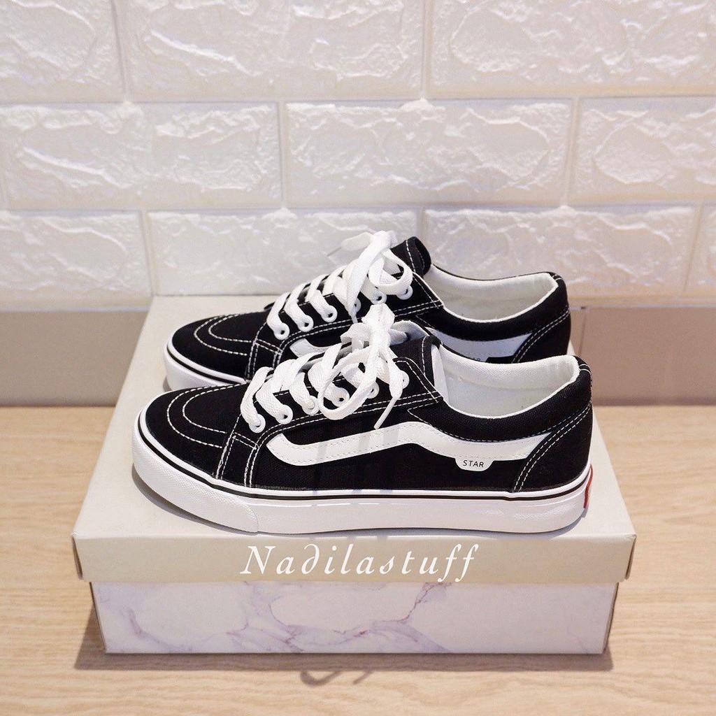 NADILASTUFF Legend ‘Vancy OS &amp; Checkerboard Catur Sepatu Wanita Sneakers Premium