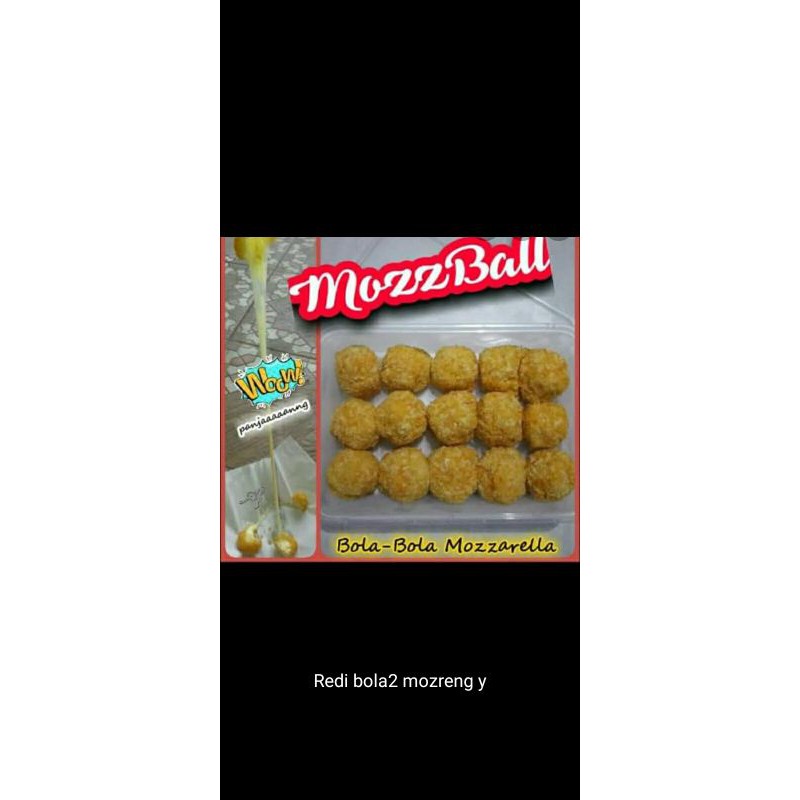 

mozzarella bulat(mozball)