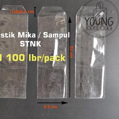 

RR Plastik STNK PVC / Sampul PVC Cover STNK uk. 8,5 x 23 ISI 100 pcs RR KZ6