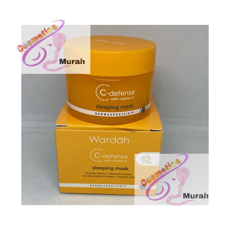 [ 30 gr ] wardah c defence sleeping mask // wardah sleeping mask c defence