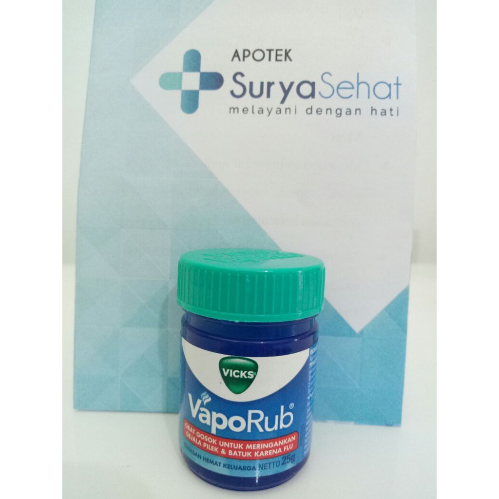 VICKS VAPORUB 50 gr Meringankan Gejala Pilek dan Batuk karena Flu