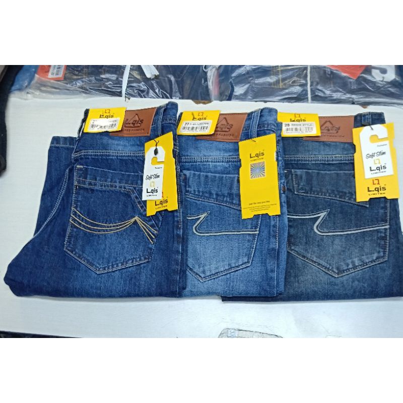 CELANA PENDEK COWOK JEANS DENIM NON STREAT |NORMAL 27-38