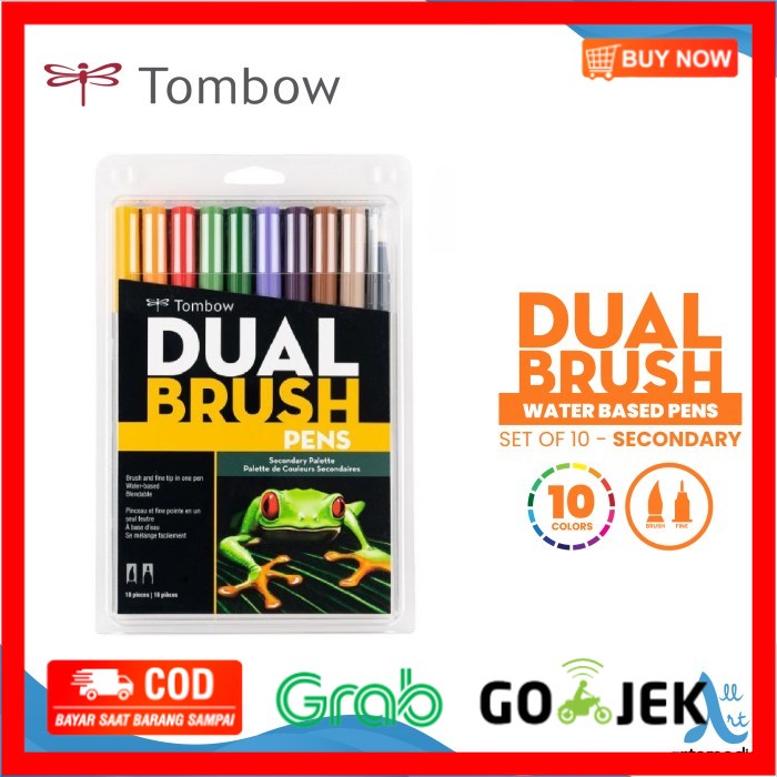 

(BISA COD) Tombow Dual Brush Pens Secondary