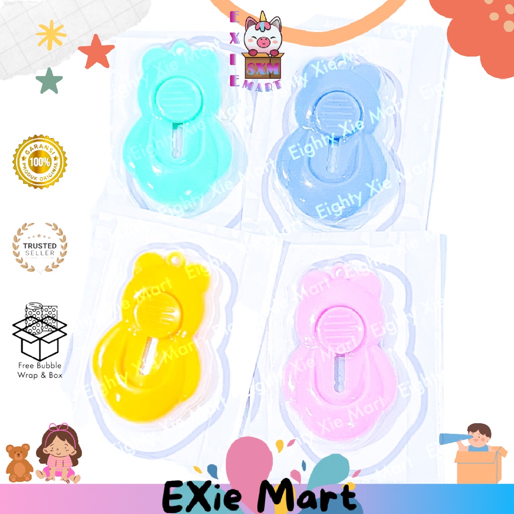 

CUTTER MINI KARAKTER - PEMOTONG KERTAS MINI - CUTTER BERUANG - CUTTER KOREA - CUTTER UNBOXING PAKET