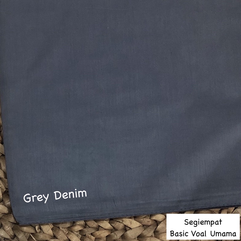 Hijab Basic Voal Umama Part 2-PREMIUM-Grey Denim