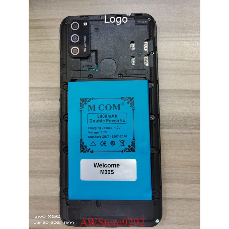 Mcom Battery Batre Baterai Double Power Mcom Welcome M30S M30 S