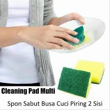 BUSA CUCI PIRING SPONS SPON CUCI PANCI WASTAFEL 2 SISI ASGAR