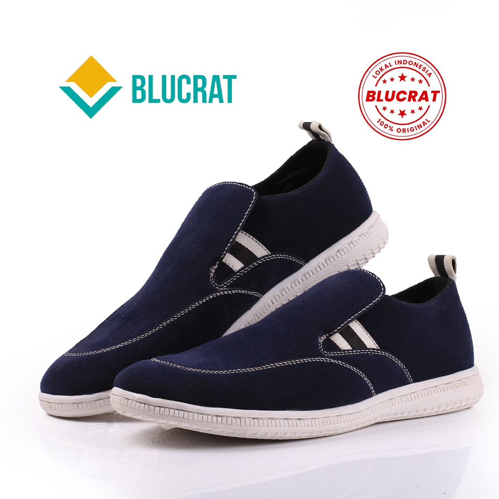 Sepatu Pria Sepatu Sneakers Pria Sepatu Slop Pria BLUCRAT Goten BLCT