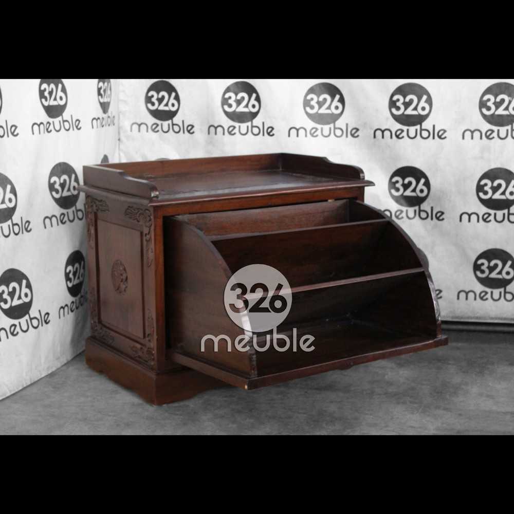 Rak Sepatu Jati, Rak Sandal Jati, Lemari Sepatu, Lemari Sandal