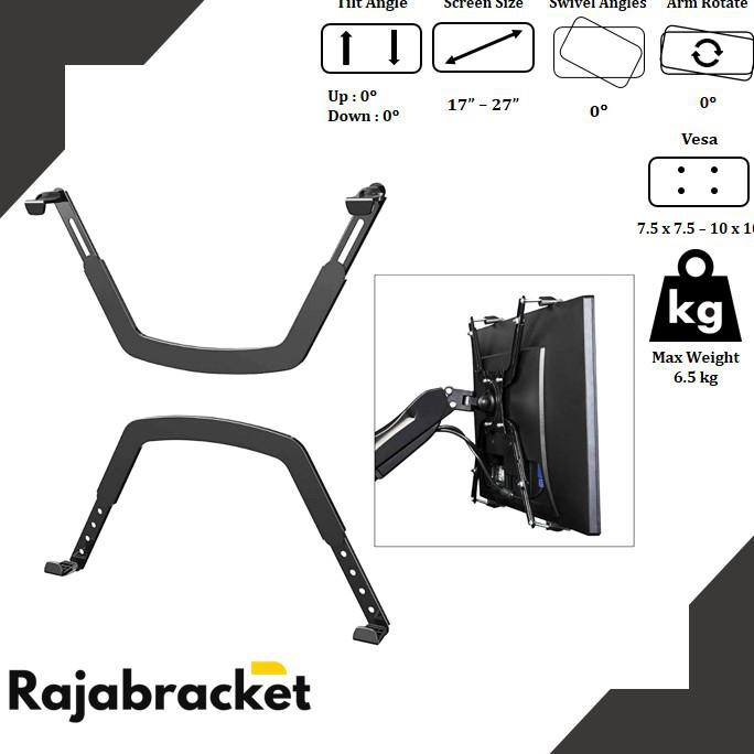 Ready&Siapkirim Vesa Extender Adapter / Penjepit Monitor Non Vesa 17-27 Inch
