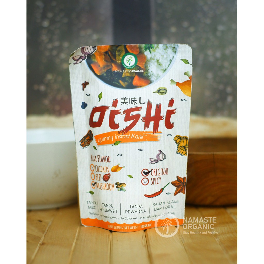 

ORIGINAL OISHI CURRY - MUSHROOM 100GR