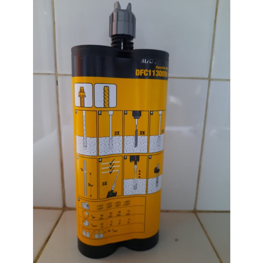 Dewalt Pure110 Pro 620mL Angkur Epoxy Beton Anchor DEWALT PURE 110 Pro 620 ml