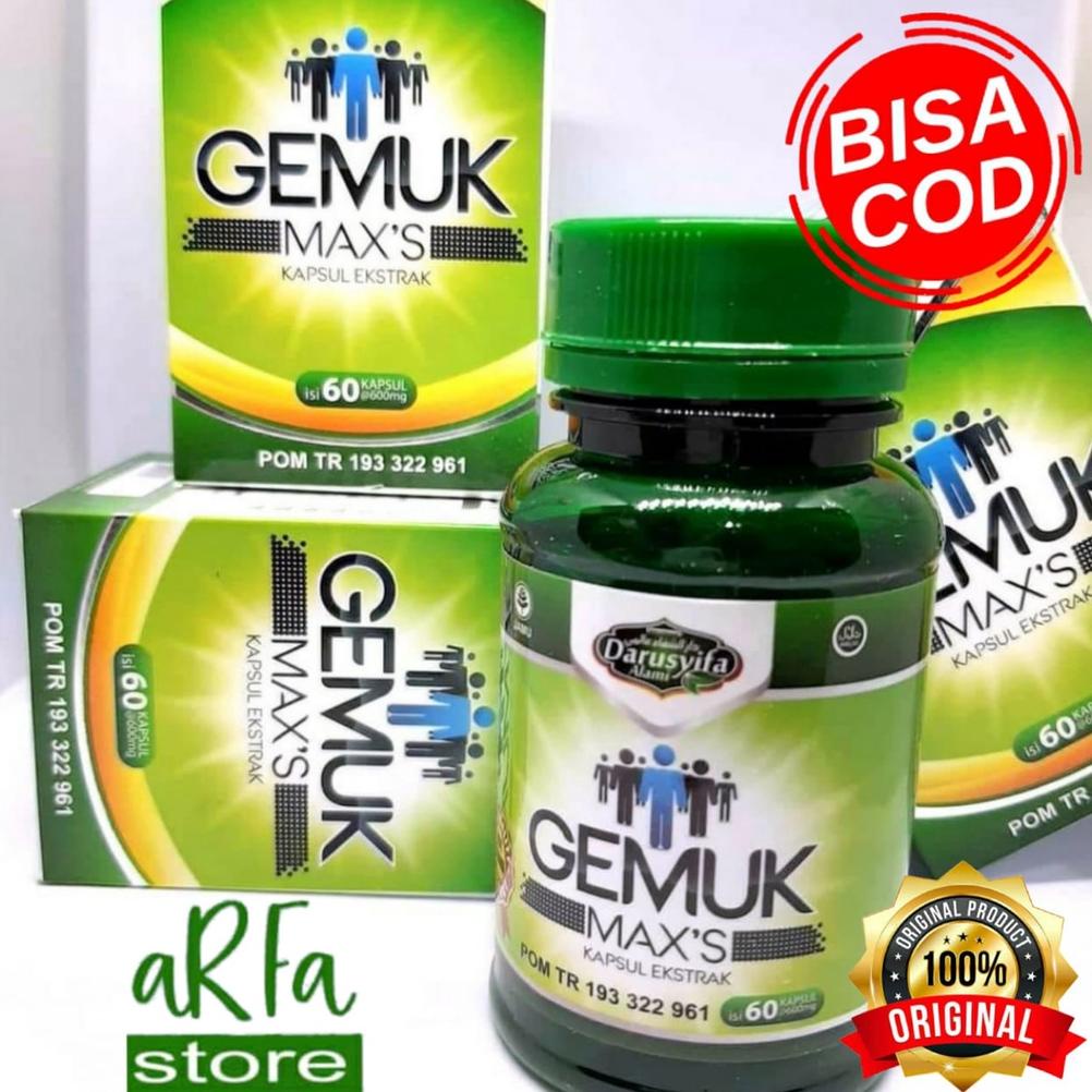 Kapsul Gemuk Badan Gemuk Max'S Darusyifa