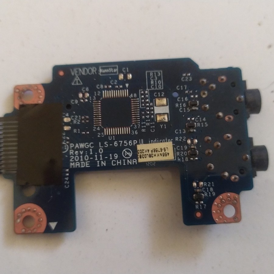 miniboard port jack audio laptop lenovo G475 G470