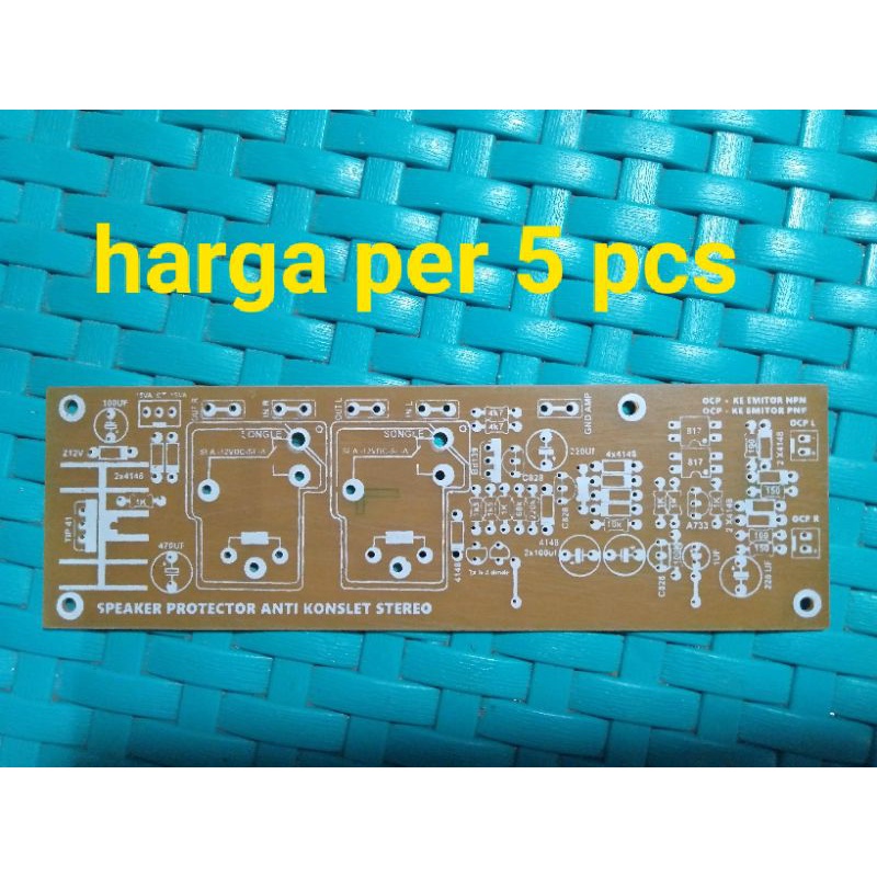Pcb Speaker Protector Anti Konslet Stereo