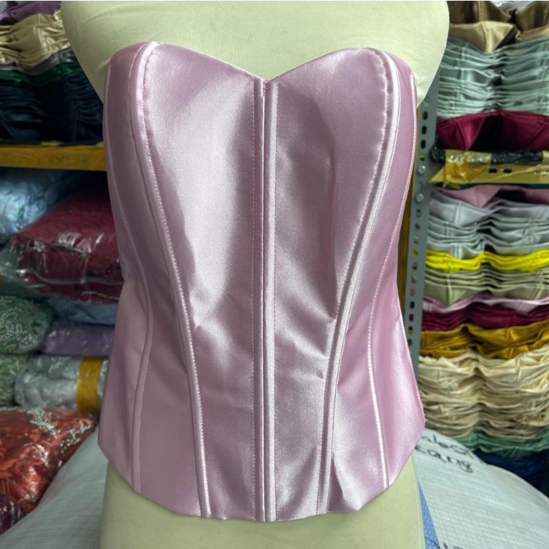 Kamisol kebaya satin /kamisol satin/longtorso/bustier