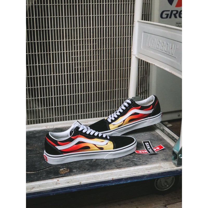VANS OLDSKOOL FLAME ORIGINAL RESMI STORE