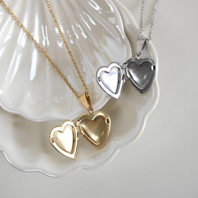 HEART LOCKET NECKLACE / KALUNG