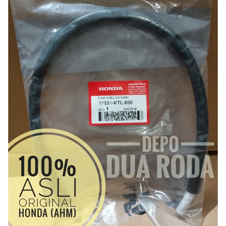 SELANG BENSIN HONDA REVO (ORIGINAL) // 17631-KTL-850