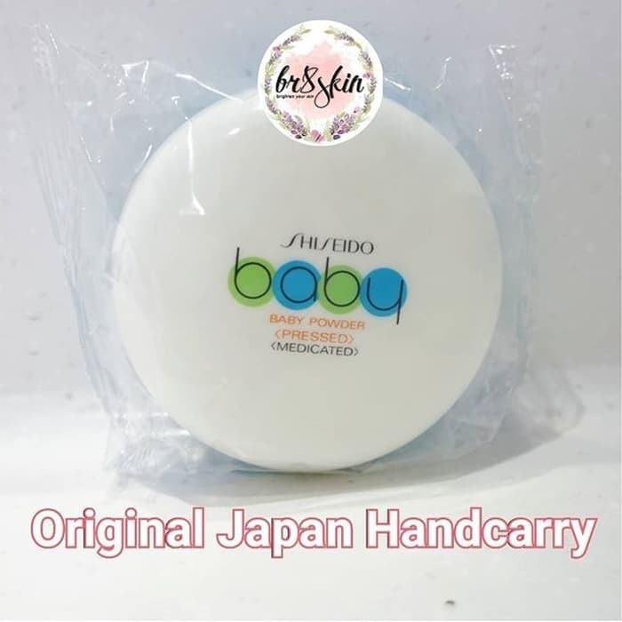 Shiseido Baby Pressed Powder Medicated 50gr Bedak baby original japan handcarry