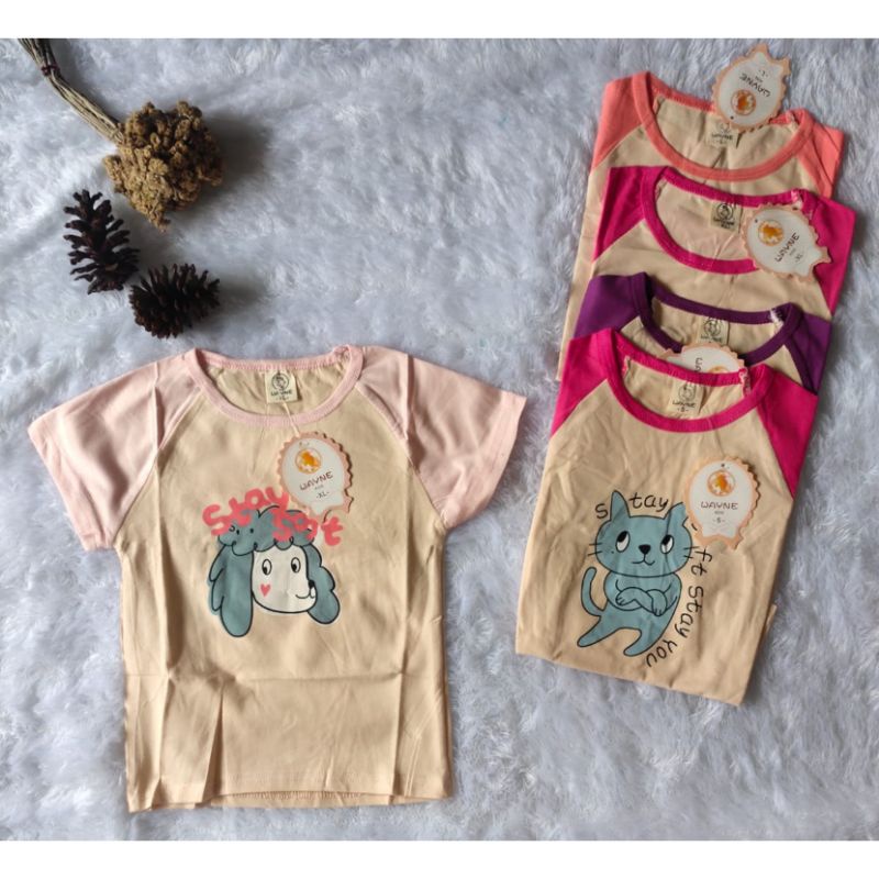 Kaos baby Wayne Kids premium import 1-4 tahun