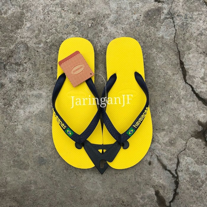 Bagus Sandal Pria Sendal Jepit Havaianas Brazil Premium Berkualitas