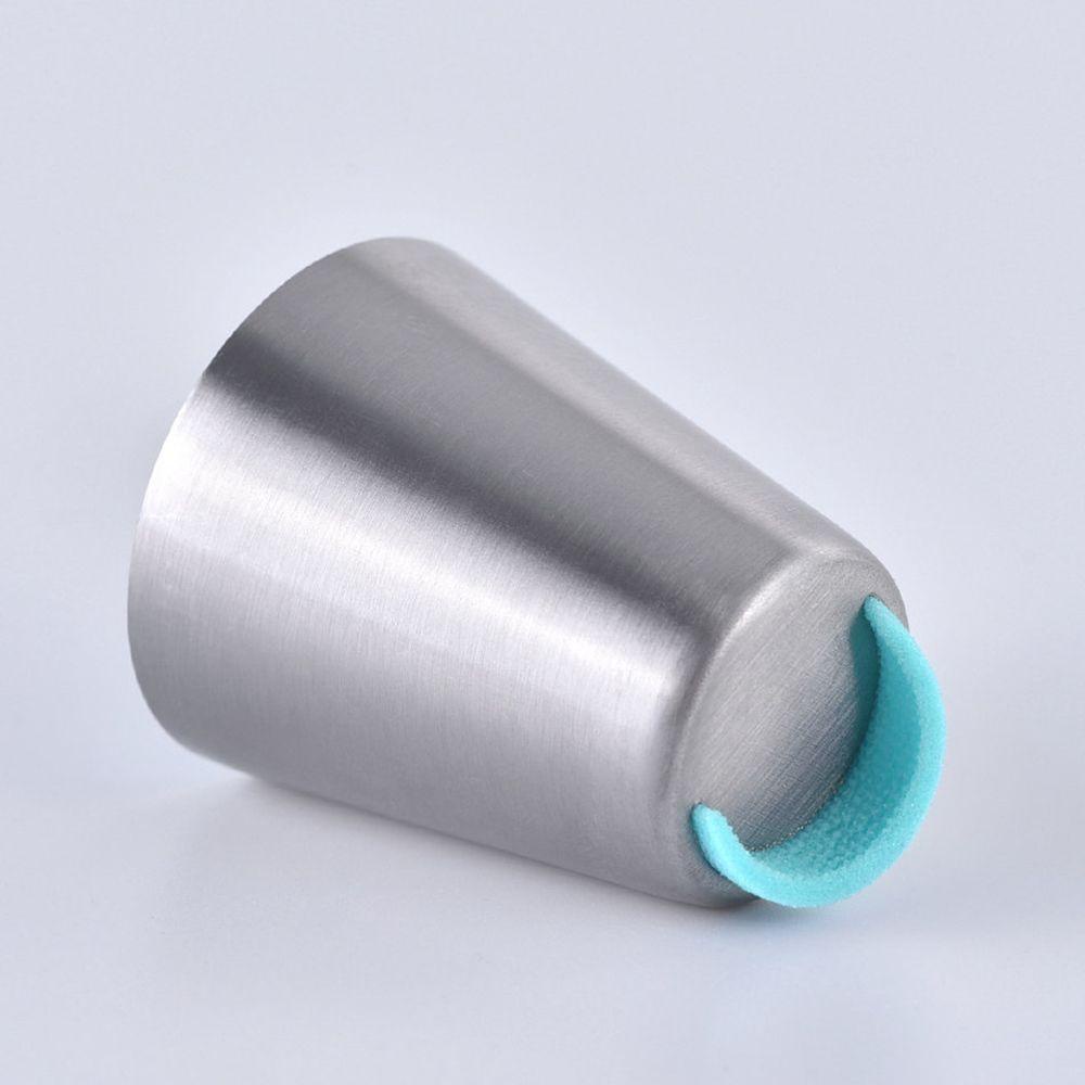 Top Nozzle Ice Cream Icing Piping Alat Panggang Stainless Steel