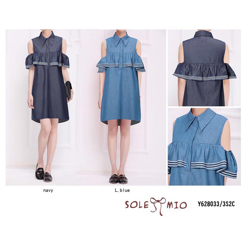 READY... DRESS DENIM JEANS IMPORT SOLEMIO Y628033