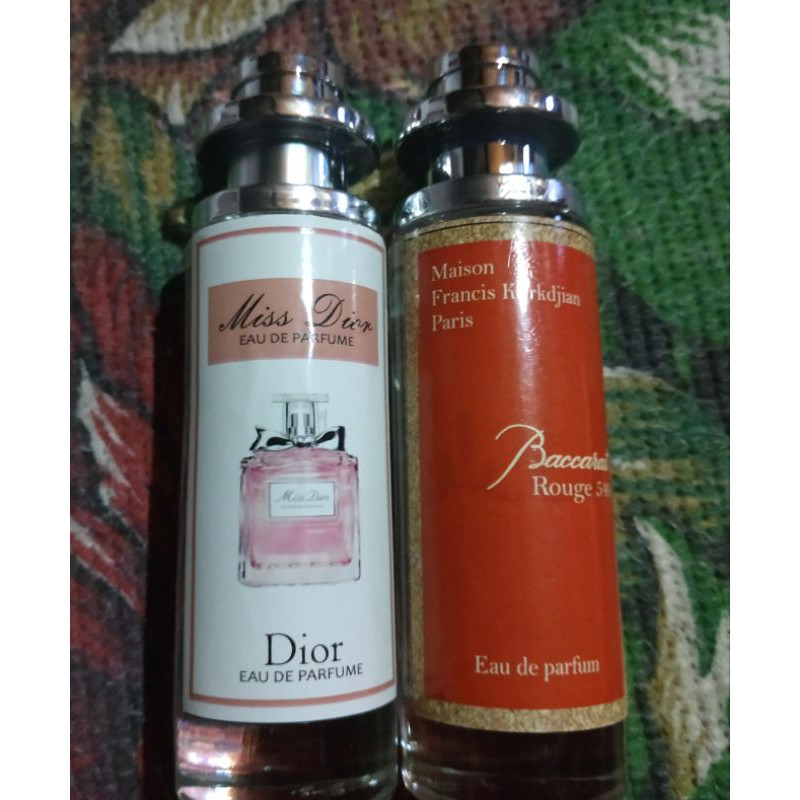 Paket Hemat Parfum Baccarat dan Dior 35ml