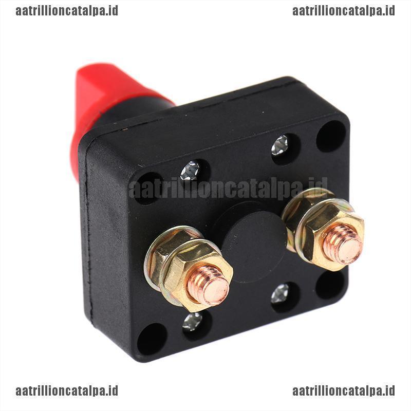 【good】100A Battery Master Disconnect Rotary Cut Off Isolator Kill Switch Car V