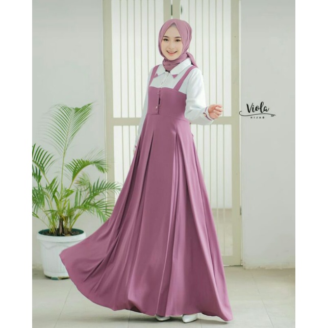 alisha dress original 100% by viola hijab