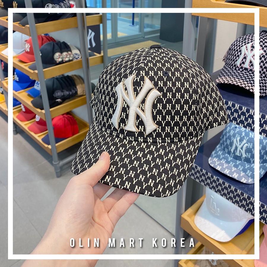 MLB NY Monogram Cap #Black
