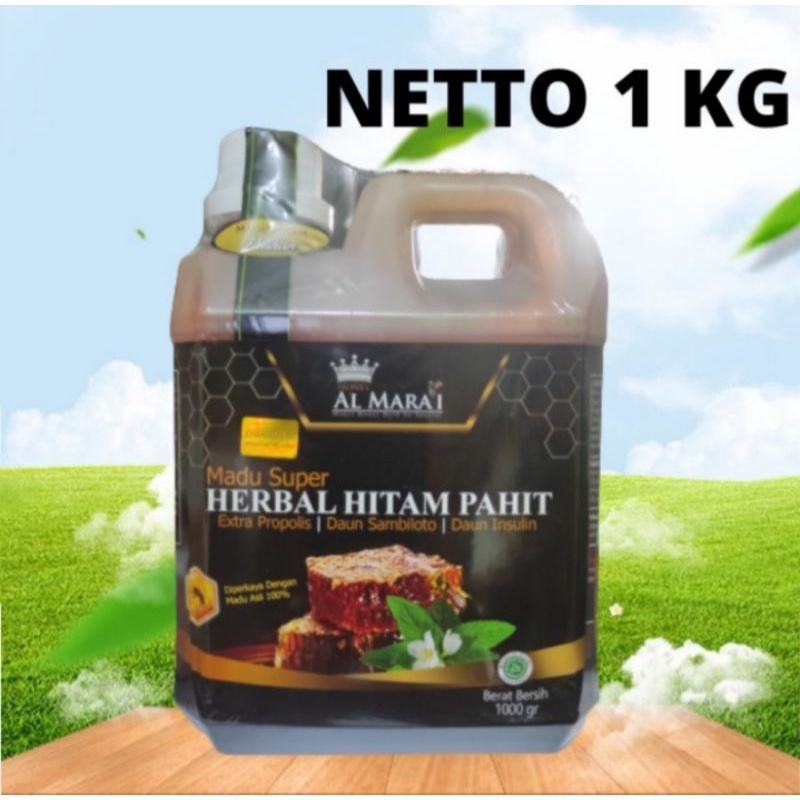 

MADU SUPER HERBAL PLUS PROPOLIS SAMBILOTO 1 KG AL MARAI